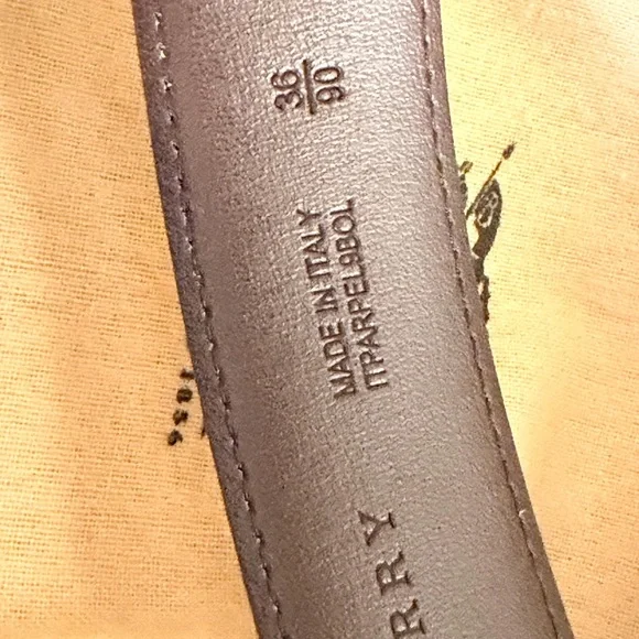 Burberry Beige and Brown Belt …UNISEX BRAND NEW Size 36/90 - Picture 4 of 6